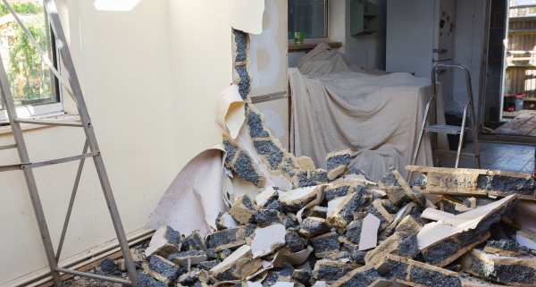 Coût de démolition d'un mur en parpaing