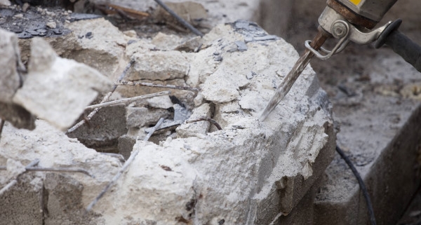 Coût de la démolition d'une dalle en béton