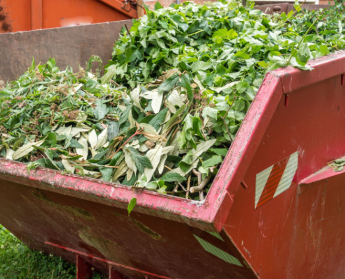 Comment se déroule l'enlèvement de déchets verts à domicile ?